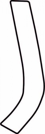 Autocolant protetie aripa spate stanga transparent, 3M PPF 4.0 folie, ajustare automata potrivit FORD FIESTA VII 5 usi dupa 2017 [1]