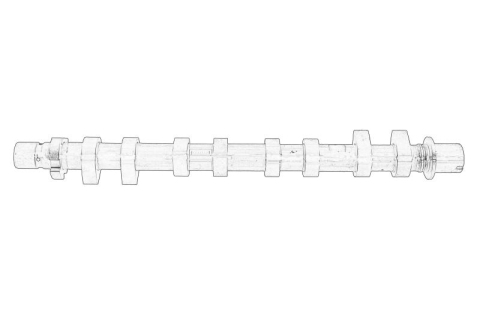 Piese Auto - Ax came (Partea de admisie) potrivit DACIA DOKKER, DOKKER/MINIVAN, DUSTER, DUSTER/SUV, LODGY; NISSAN JUKE, PULSAR, QASHQAI II; RENAULT CAPTUR I, CLIO IV, GRAND SCENIC III 1.2 03.12-