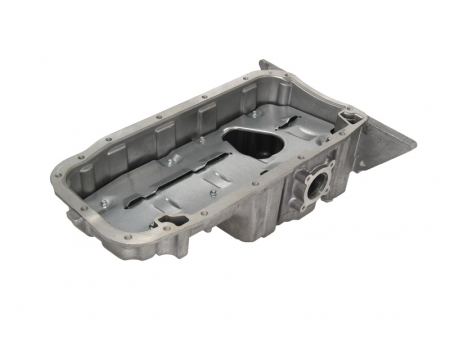 Baie de ulei - Baie ulei aluminiu, cu locas senzor potrivit OPEL ASTRA G, MERIVA A, VECTRA B, ZAFIRA A 1.8 1995-2010
