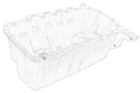 Piese Auto - Baie ulei (cu locas pentru senzor), dop drenaj M14 potrivit VW CRAFTER, GRAND CALIFORNIA CAMPER 2.0D 09.16- potrivit VW