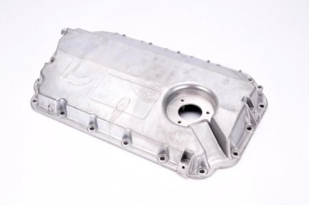 Baie ulei din aluminiu, cu orificiu pentru senzor AUDI A6 A4 1997-2005 VW PASSAT SKODA SUPERB dupa 2002 [2]