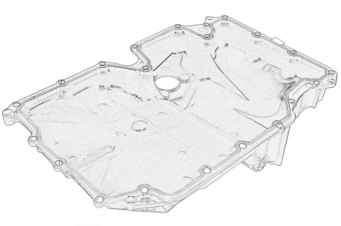 Baie de ulei - Baie ulei potrivit AUDI A6 C8, A7, Q3 2.0D/2.0DH 05.18-