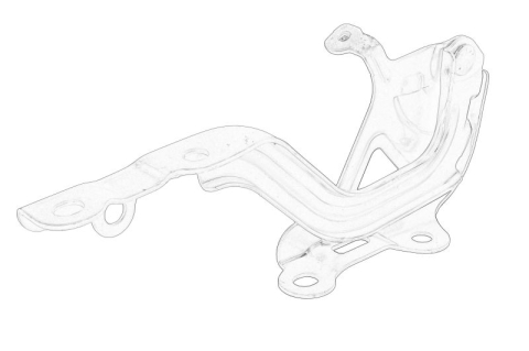 Caroserie - Balama copota Dreapta potrivit HYUNDAI I10 III 1.0/1.2 09.19-