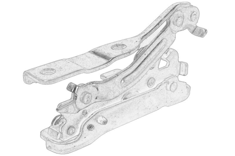 Piese Auto - Balama copota Stanga (negru) potrivit HYUNDAI TUCSON 1.6-2.0D 06.15-05.23