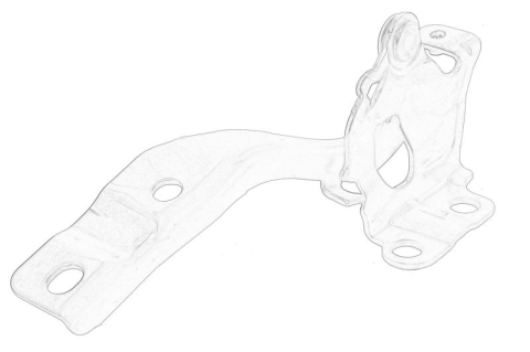 Inchidere - Balama copota Stanga potrivit HYUNDAI I20 I 1.2-1.6D 08.08-12.15