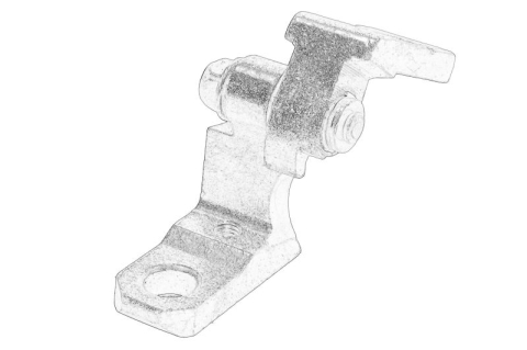 Caroserie - Balama usa Fata Dreapta (partea de sus) potrivit VW CADDY III, CADDY III/MINIVAN, POLO IV, TOURAN 10.01-05.15