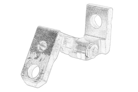 Caroserie - Balama usa Fata Stanga (partea de sus) potrivit VW CADDY III, CADDY III/MINIVAN, POLO, TOURAN 10.01-05.15