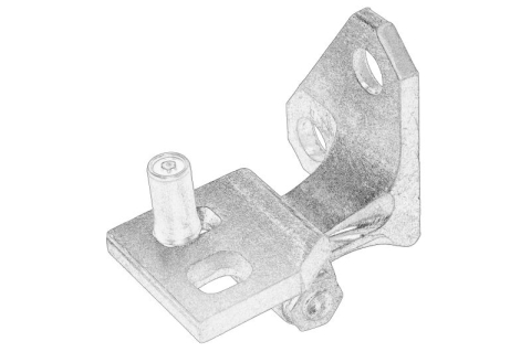 Caroserie - Balama usa Fata Stanga (partea de sus) potrivit VW GOLF PLUS V, GOLF V, GOLF VI, JETTA III 10.03-05.16