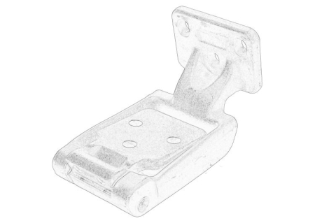 Piese Auto - Balama usa Inferior Dreapta (partea inferioara, usa aripii) potrivit MERCEDES SPRINTER 3,5-T (B906) 06.06-09.20