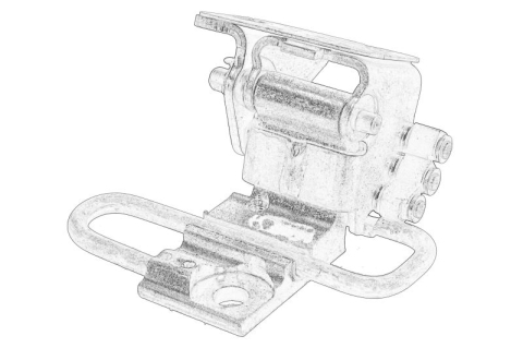 Caroserie - Balama usa Inferior Stanga potrivit AUDI A3, A6 C5, ALLROAD C5; SEAT LEON, TOLEDO II; SKODA OCTAVIA I, OCTAVIA I/KOMBI, SUPERB I; VW BORA, BORA I, GOLF IV, PASSAT B5, PASSAT B5.5 08.96-12.13