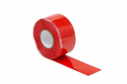 Solutii tehnice - Banda de silicon rosie 25mmx3m Wurth