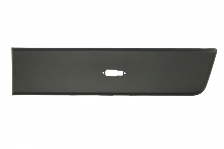 Ornamente - Bandou ornament Aripa spate stanga fata dark grey, model lung; cu locas semnalizator potrivit FIAT DUCATO 2006-2014