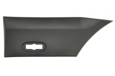 Ornamente - Bandou ornament Aripa spate stanga negru model scurt; cu locas semnalizator potrivit MERCEDES SPRINTER 906 2006-2018
