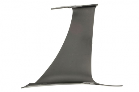 Ornamente - Bandou ornament bara fata stanga exterior, negru AMG potrivit MERCEDES Clasa C W205 2018-2021