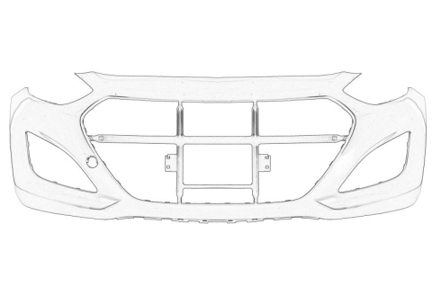 Bara - Bara (Fata, 5 usi, grund) potrivit HYUNDAI I30 Break / Hatchback 11.11-03.15