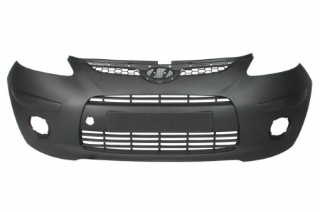 Bara - Bara fata cu grile; cu ornamente, cu locas proiector grunduit potrivit HYUNDAI I10 I 2008-2011