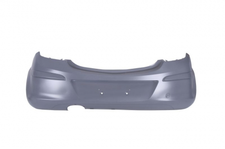 Bara - Bara spate cu capac carlig, SPORT, cu locas senzori, grunduita OPEL CORSA 3 usi intre 2006-2014