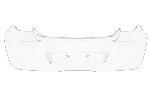 Bara - Bara (Spate, negru) potrivit HYUNDAI I20 I