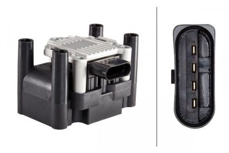 Piese Auto - Bobina inductie potrivit AUDI A1, A2, A3, A4 B5, A4 B6, A4 B7; SEAT ALHAMBRA, ALTEA, ALTEA XL, AROSA, CORDOBA, EXEO, EXEO ST, IBIZA III, IBIZA IV, IBIZA IV SC, IBIZA IV ST, INCA, LEON 1.0-2.0LPG 11.94