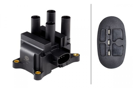 Piese Auto - Bobina inductie potrivit VOLVO S40 II, V50; FORD COUGAR, ESCORT VI, FIESTA IV, FIESTA V, FIESTA/MINIVAN, FOCUS C-MAX, FOCUS I, FOCUS II, FUSION, GALAXY I, KA, MAVERICK, MONDEO II 1.0-2.3 01.95-