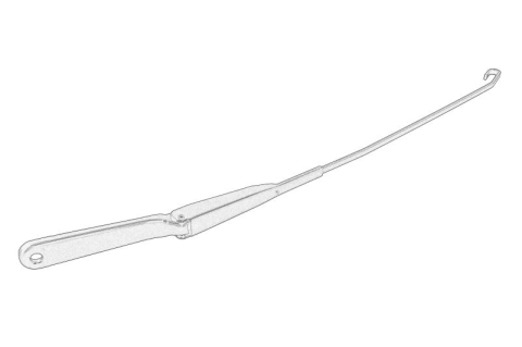 Piese Auto - Brat ghidaj stergator parbriz Fata Dreapta potrivit NISSAN PRIMASTAR; OPEL VIVARO A; RENAULT TRAFIC II AUTOBÚS/CAJA/CHASIS/FURGONETA 02.01-