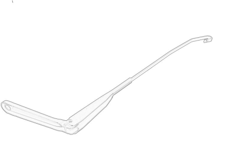 Mecanism stergatoare - Brat ghidaj stergator parbriz Fata Stanga potrivit NISSAN PRIMASTAR; OPEL VIVARO A; RENAULT TRAFIC II AUTOBÚS/CAJA/CHASIS/FURGONETA 02.01-