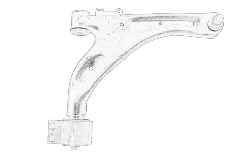 Piese Auto - Brat suspensie roata Dreapta inferior fata 20 mm (set) potrivit CHEVROLET ORLANDO 1.4-2.0D 02.11-