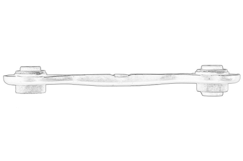 Piese Auto - Brat suspensie roata spate Dreapta/Stanga (inferior, longitudinal) potrivit FORD FOCUS IV, KUGA III 1.0-2.5H 01.18-