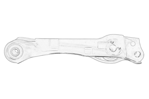 Piese Auto - Brat suspensie roata spate Dreapta/Stanga (inferior) potrivit NISSAN ARIYA Electric 07.20-