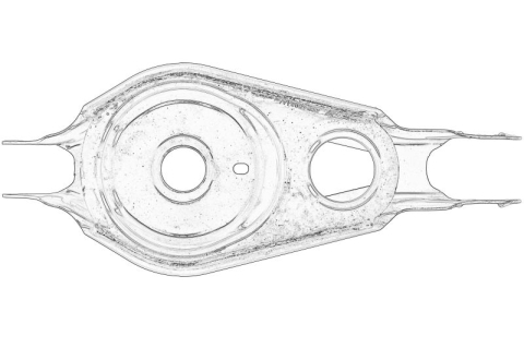 Piese Auto - Brat suspensie roata spate Dreapta/Stanga (inferior, principal) potrivit CHRYSLER PACIFICA 3.6/3.6H 01.17-