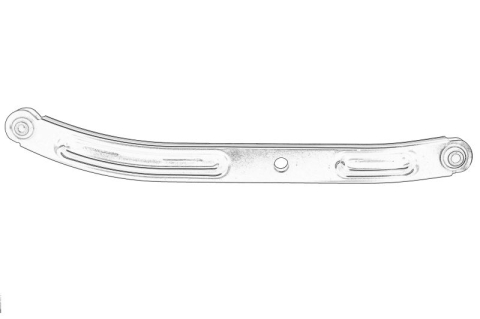 Piese Auto - Brat suspensie roata spate Dreapta/Stanga (spate) potrivit RENAULT TWINGO III; SMART FORFOUR, FORTWO 0.9-Electric 07.14-