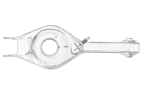 Brat suspensie roata - Brat suspensie roata spate potrivit HYUNDAI I30; KIA CEE'D, PRO CEE'D 1.0-1.6D 11.11- potrivit KIA