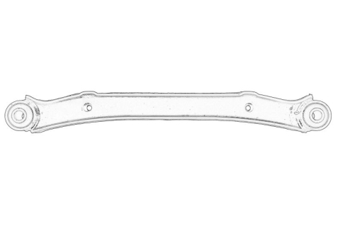 Piese Auto - Brat suspensie roata spate (superior, spate) potrivit HYUNDAI ELANTRA IV, I30 1.4-2.0D 11.05-12.13