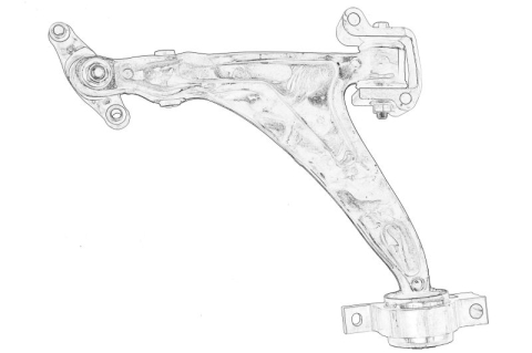 Piese Auto - Brat suspensie roata Stanga potrivit VOLVO S90 II, V90 II 2.0-2.0H 03.16-