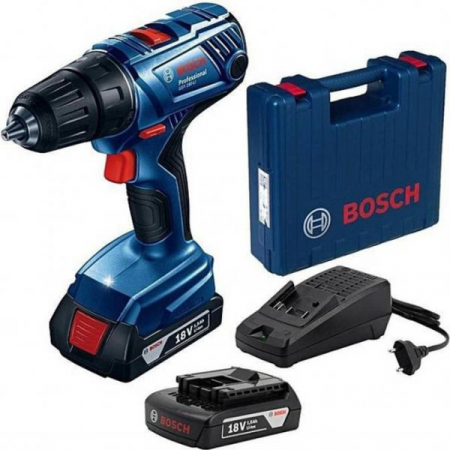 Echipamente - Burghiu electric cu acumulator GSB 180-LI 1,5-13mm, voltaj: 18V, torsiune maxima: 54Nm, 2 x 2 Ah Li-Ion