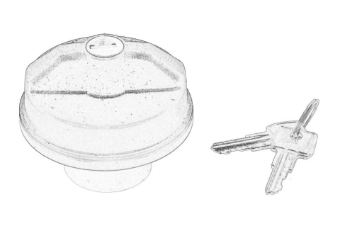 Elemente rezervor combustibil - Buson rezervor combustibil cu blocare cu cheie potrivit CHRYSLER 200, 300 C, 300C, 300M, ASPEN, CIRRUS, GRAND VOYAGER V, NEON II, PACIFICA, PT CRUISER, SEBRING 05.94-