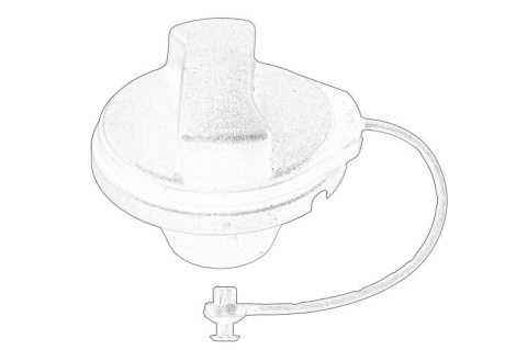 Elemente rezervor combustibil - Buson rezervor combustibil potrivit SEAT ALHAMBRA; VW SHARAN 09.95-03.10