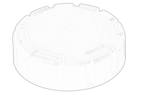 Piese Auto - Buson rezervor lichid frana potrivit DACIA DOKKER, DUSTER, LODGY, LOGAN II, LOGAN III, SANDERO II, SANDERO III; RENAULT ARKANA I, CAPTUR II, CLIO V, MEGANE III, SCENIC III 0.9-2.0D 03.84-