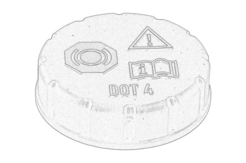 Franare - Buson rezervor lichid frana potrivit SKODA KAROQ, KODIAQ I, OCTAVIA III, SUPERB III 1.0-2.0D 11.12-