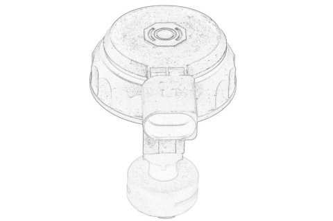 Piese Auto - Buson rezervor lichid frana potrivit VW GOLF V, GOLF VI 1.2-Electric 10.03-11.13