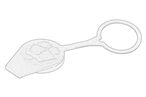 Buson rezervor lichid spalare parbriz potrivit BMW 3 (E30), 3 (E46), 5 (E34) 07.87-12.07