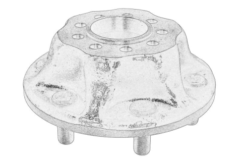 Butuc roata - Butuc roata Fata DAILY