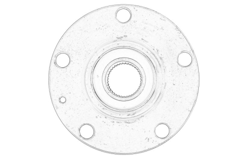 Butuc roata potrivit AUDI A6 C6, A8 D2, A8 D3, R8; VW PHAETON 2.0-6.0 03.94-03.16 [1]