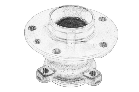 Butuc roata - Butuc roata Spate (cu rulment, pentru tobe si discuri) potrivit RENAULT CAPTUR II, KANGOO III, KANGOO III/MINIVAN, MEGANE IV, ZOE 1.0-Electric 06.12-