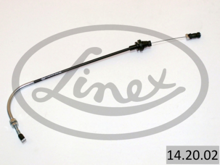 Cablu acceleratie dimensiune LINEX: 545 / 235 Fiat Cinquecento 700 ED pisică. 93-98 [2]