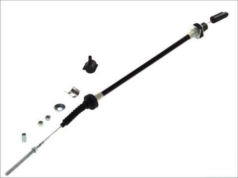 Piese Auto - Cablu ambreiaj (610mm/285mm) potrivit VW POLO, POLO CLASSIC, POLO II 1.0-1.4D 09.82-09.94