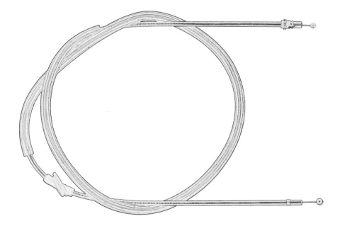 Caroserie - Cablu capota motor (partea pârghiei) potrivit AUDI A4 ALLROAD B8, A4 B8, A5 1.8-4.2 06.07-01.17