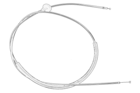 Caroserie - Cablu capota motor (partea pârghiei) potrivit SKODA OCTAVIA IV 1.0-2.0D 11.19-