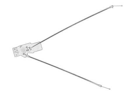 Piese Auto - Cablu capota motor potrivit AUDI A4 B9 1.4-3.0 02.16-