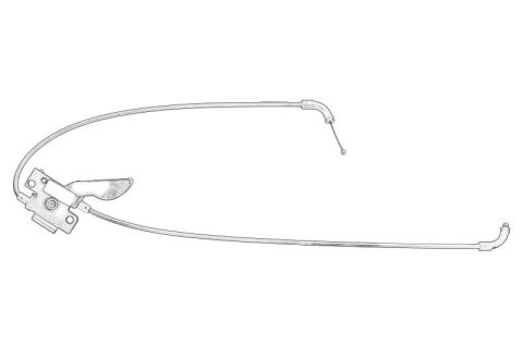 Caroserie - Cablu capota motor potrivit BMW 5 (F10), 5 (F11) 2.0-4.4 06.09-02.17